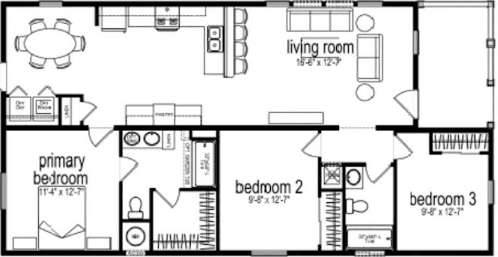 Community fremont 6224 floor plan home features