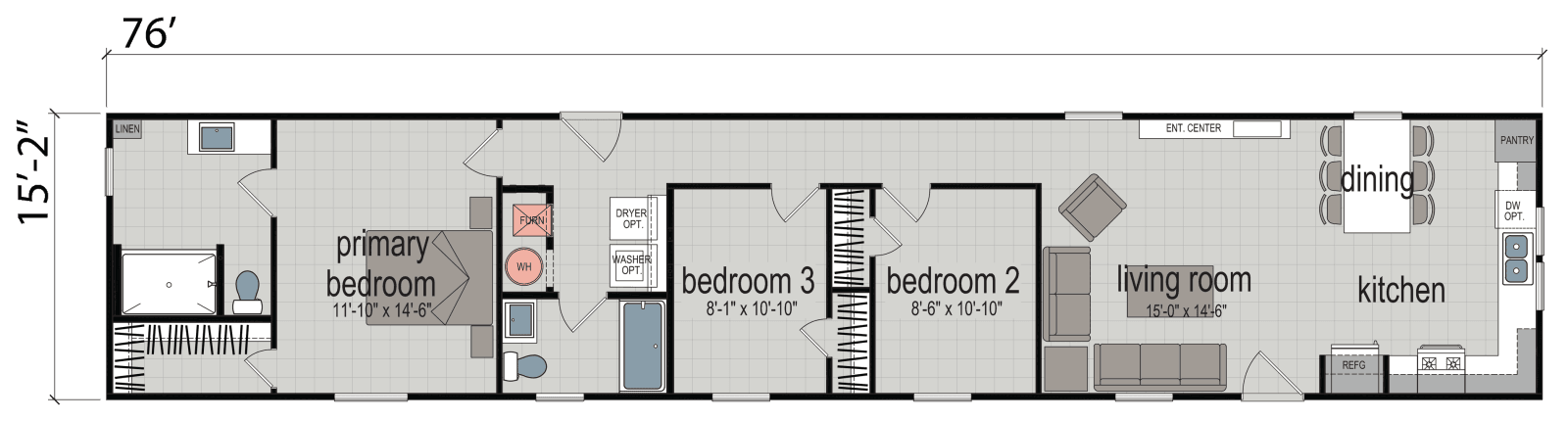 Piton floor plan home features