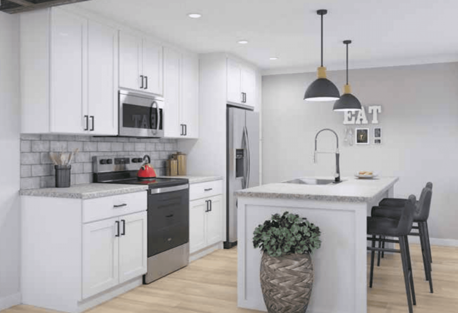 Atmosphere kitchen home features