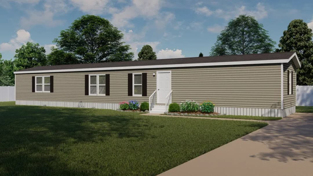 Blazer 76 c elevation and exterior home features