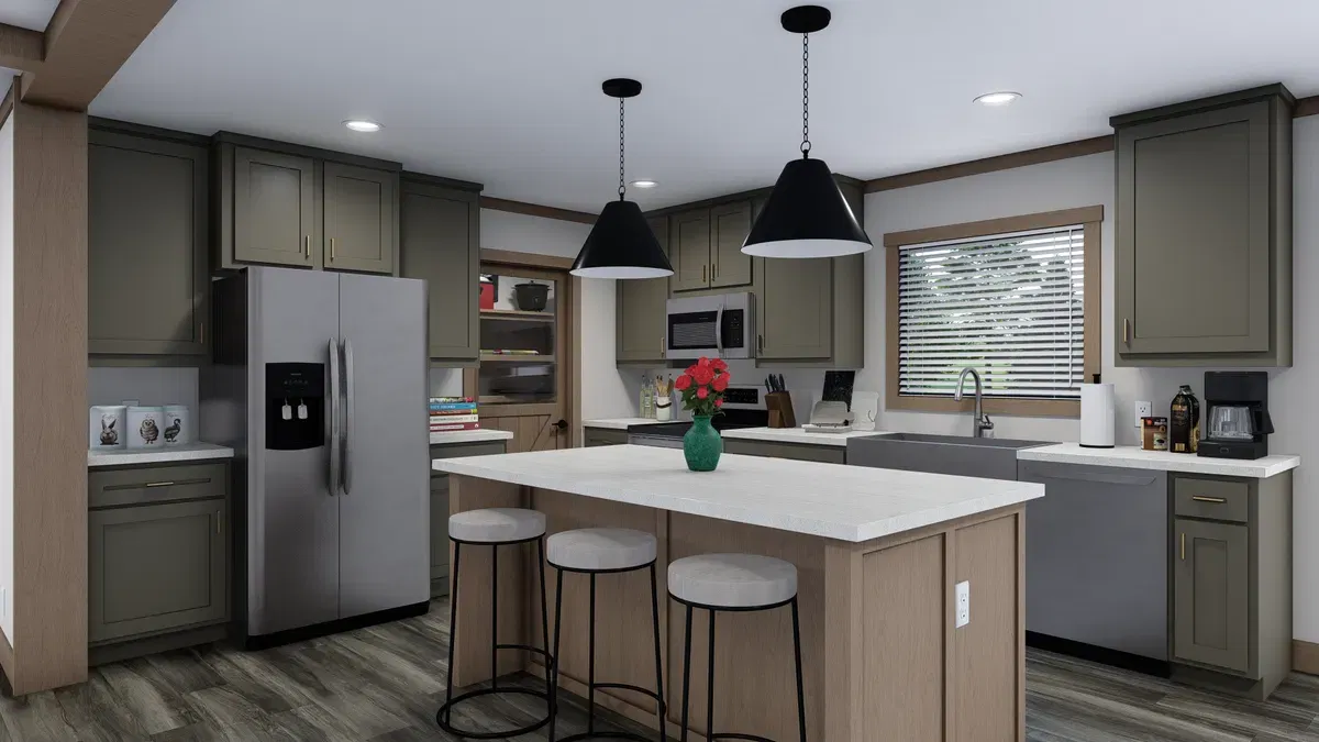 Farm 3 flex elite kitchen home features