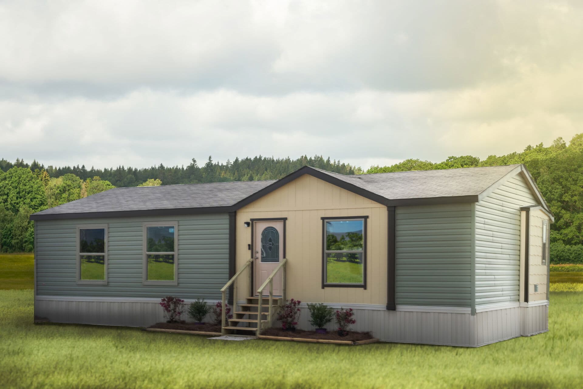 Doublewide 24×48-32a-2 hero, elevation, and exterior home features