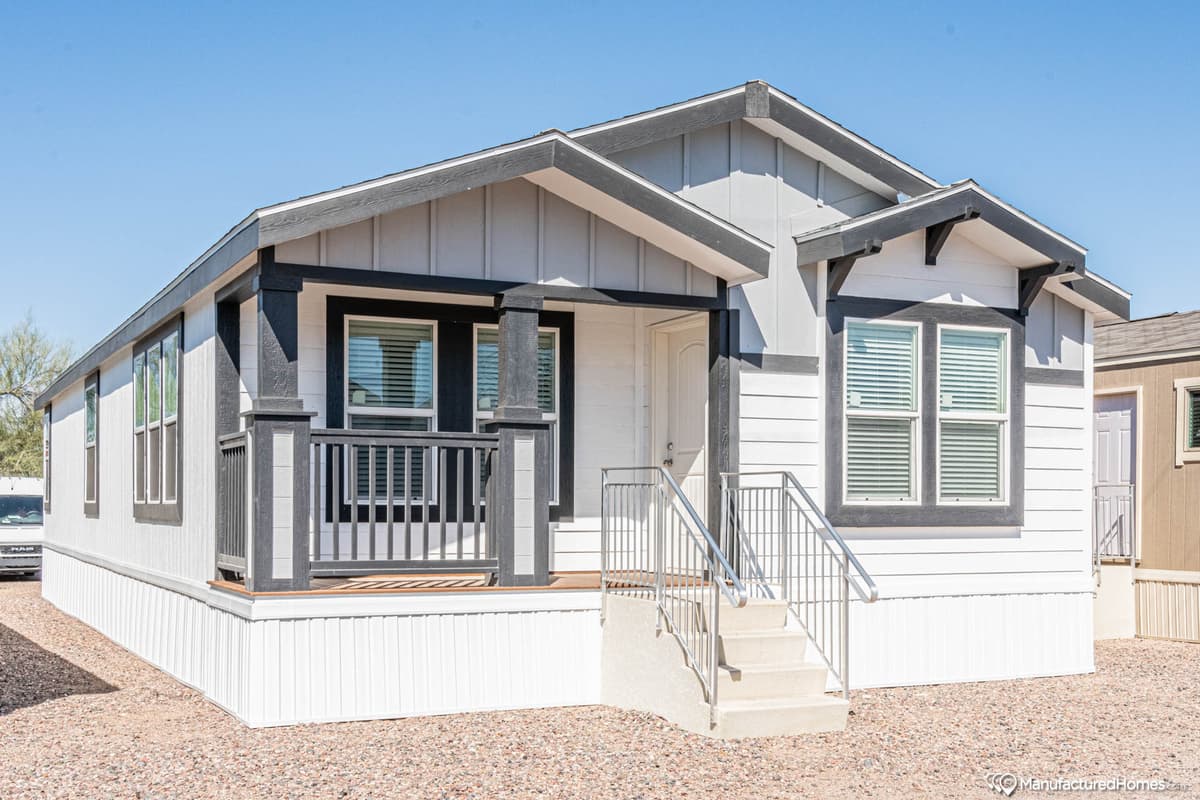 Cavco durango westin porch  hero and exterior home features