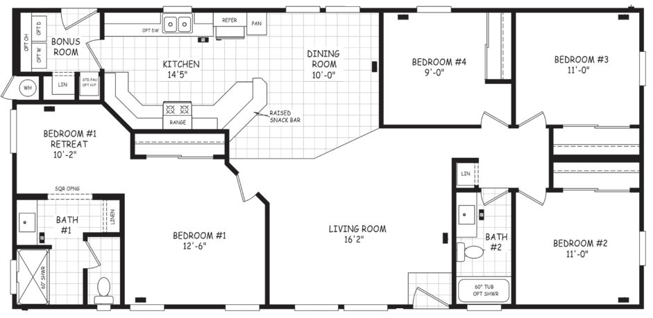 Edge 28564a floor plan home features