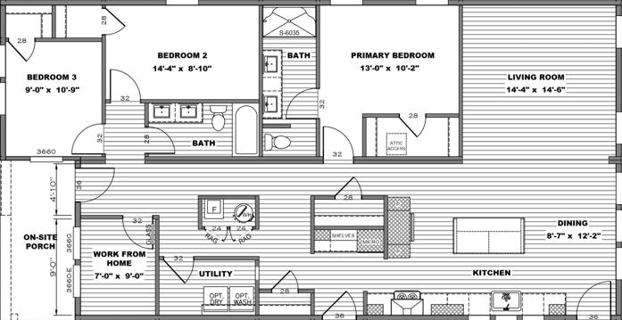 Mongolia r floor plan home features