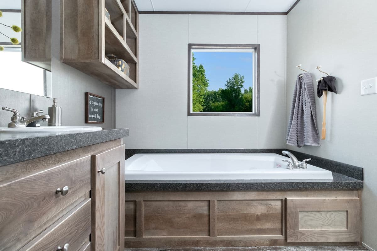 The patton bathroom home features