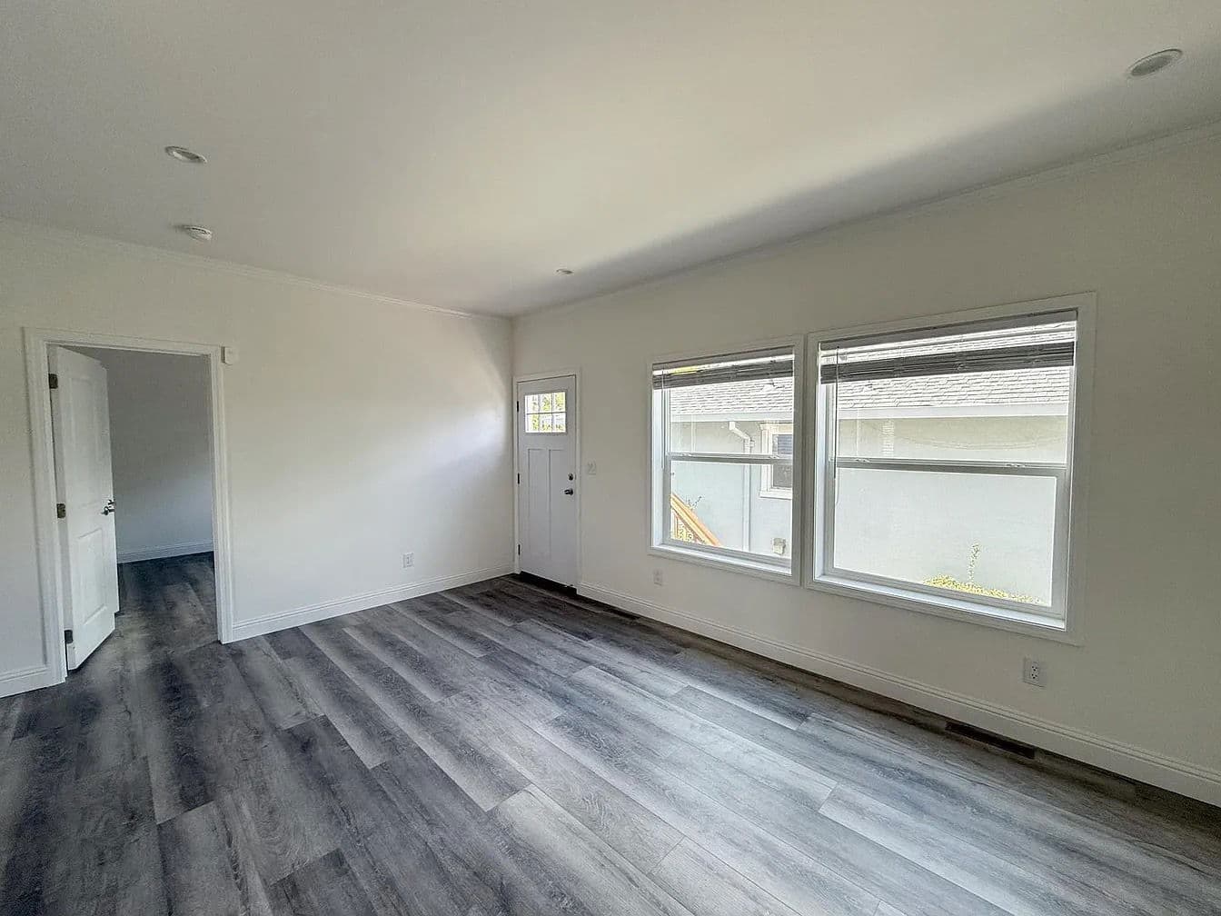 The malibu interior home features