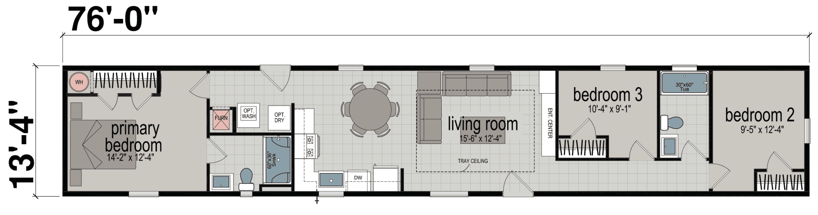 Exalt floor plan home features