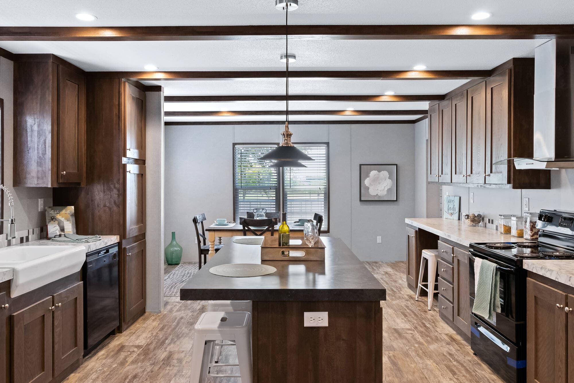 The eisenhower kitchen and hero home features