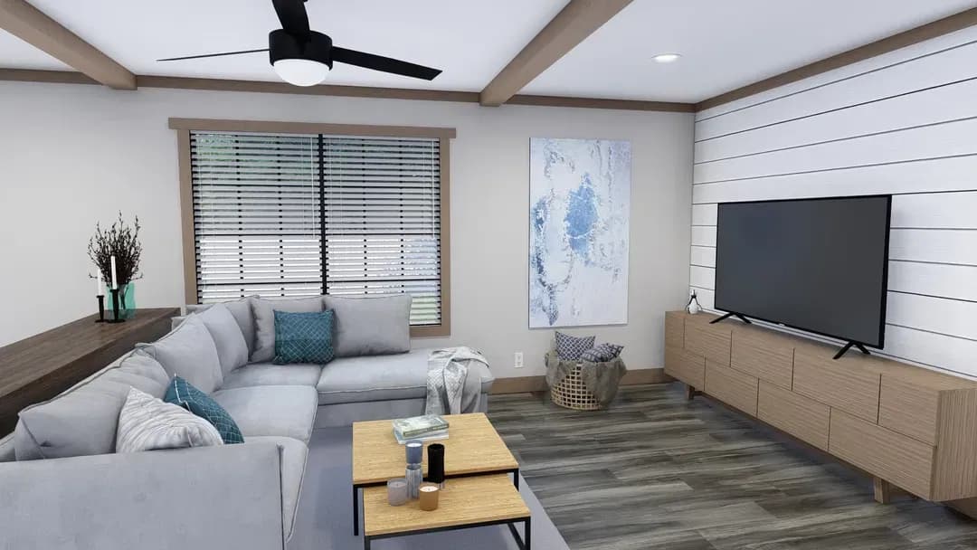 The tinsley interior home features