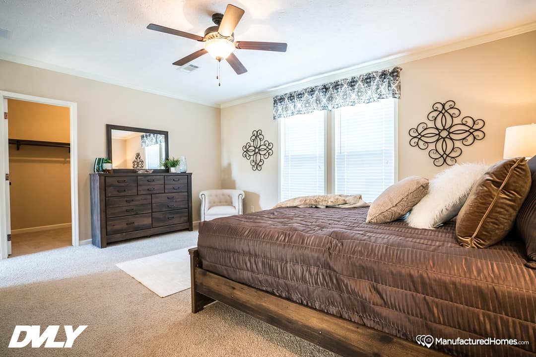The avonlea bedroom home features