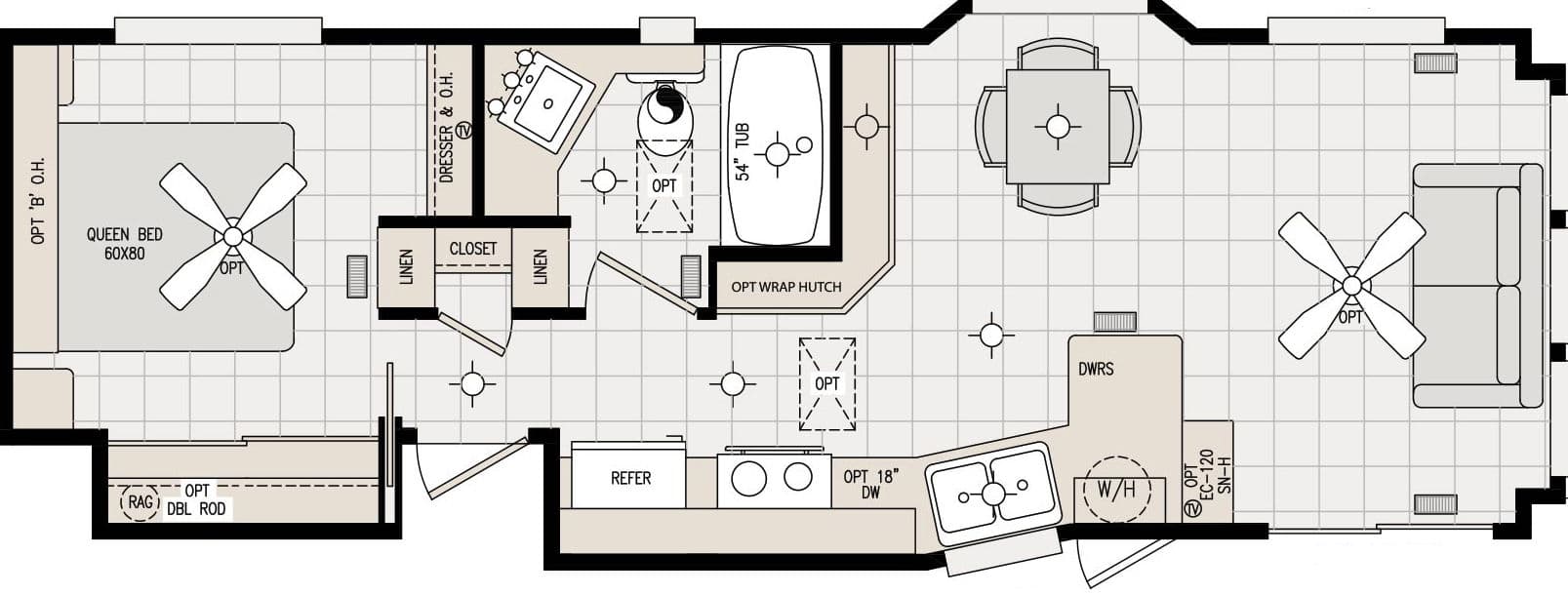 Sedona sn11351h floor plan and hero home features