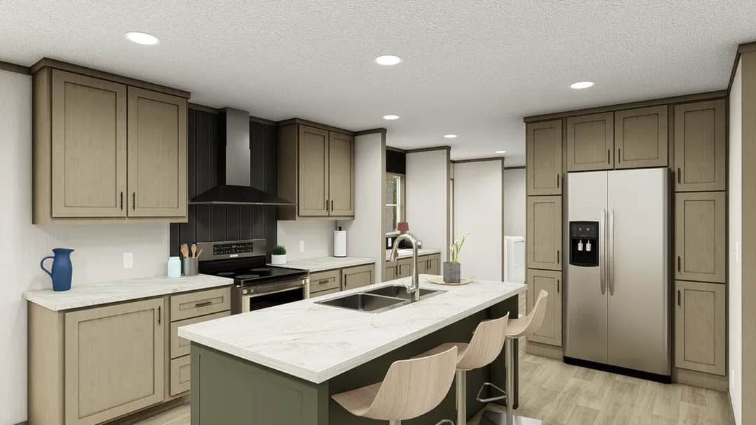 Snowcap kitchen home features