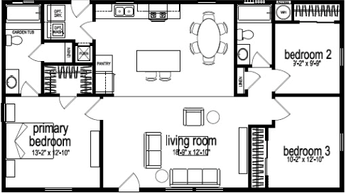 Community calimesa 6210 floor plan home features