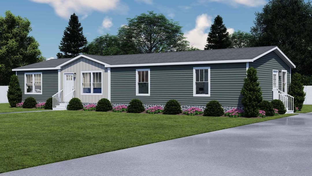 Rocket man elevation and exterior home features