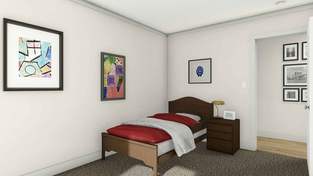 Under pressure bedroom home features