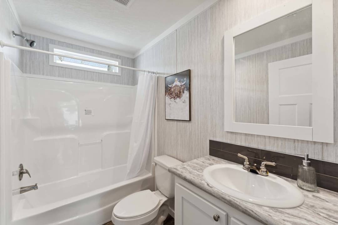 The maddox bathroom home features