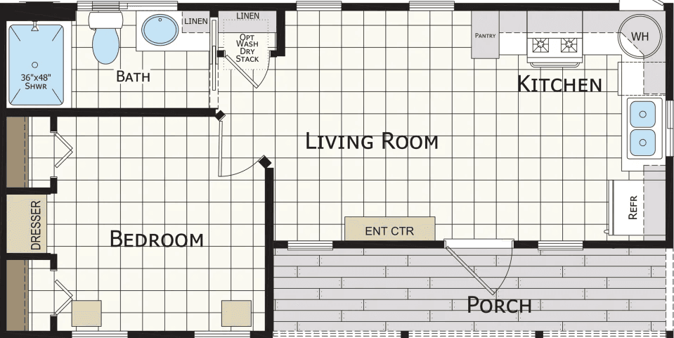 Flagstaff floor plan home features