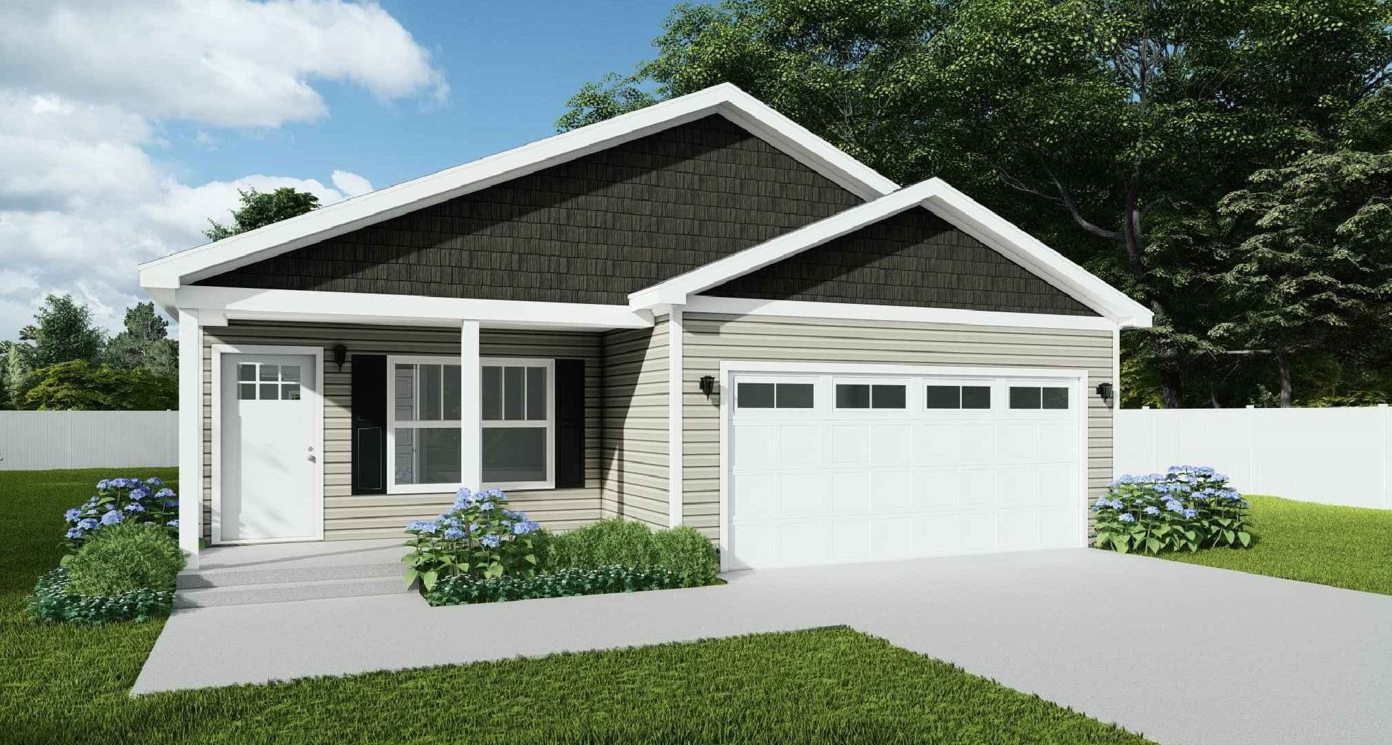 Aspen 3260 r hero, elevation, and exterior home features