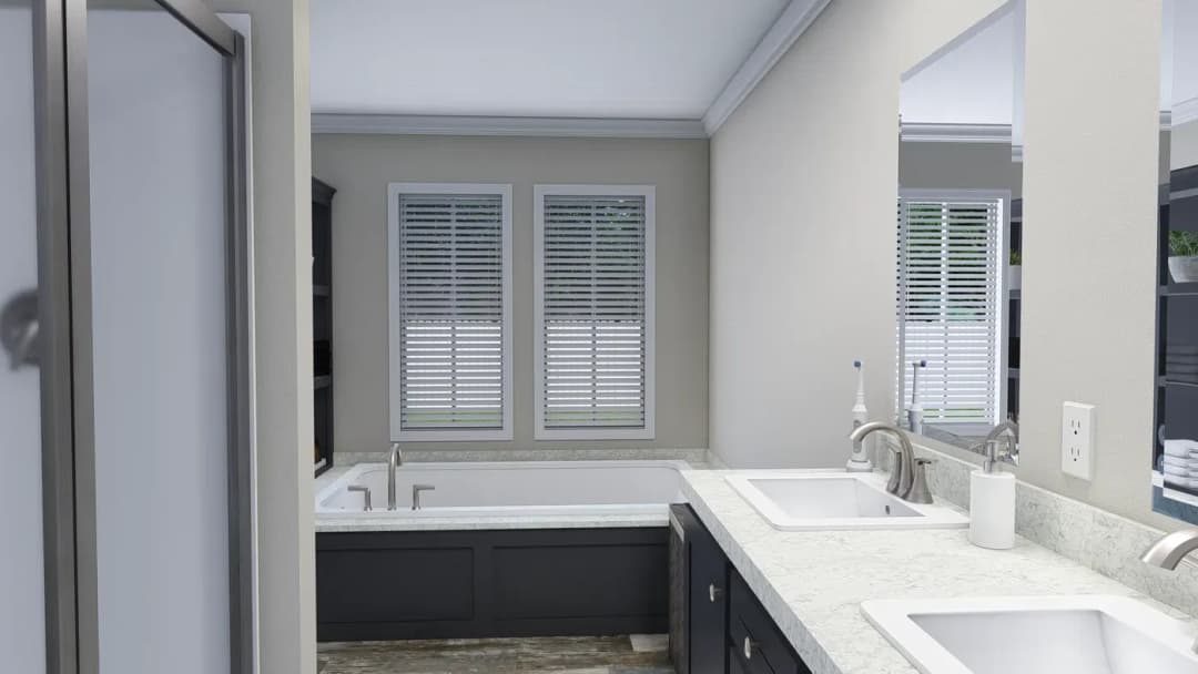 Carolinian m5000 bathroom home features