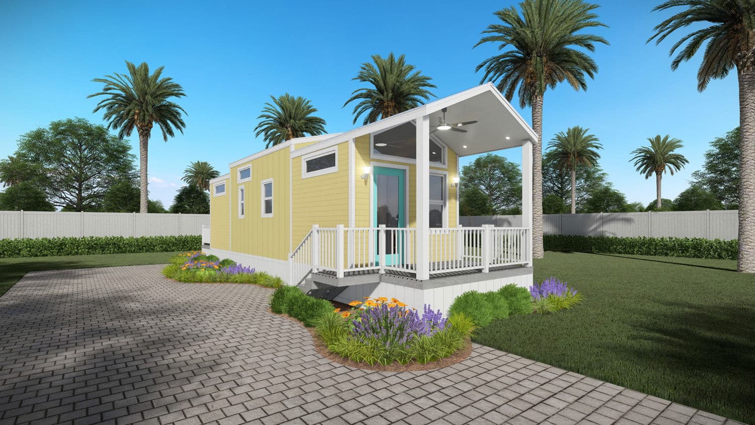 Seaside serenity hero, elevation, and exterior home features