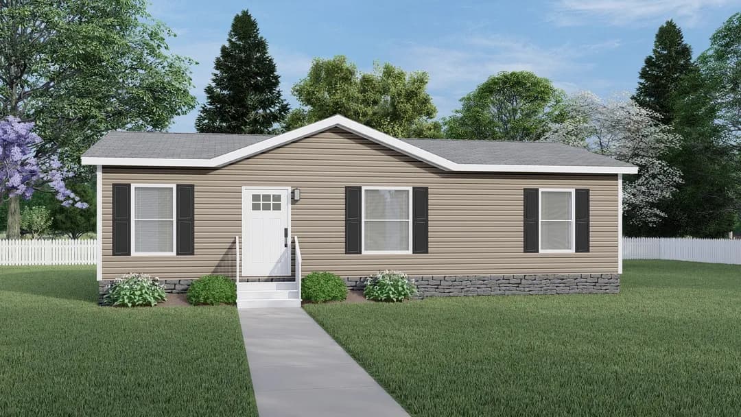 Drake elevation and exterior home features
