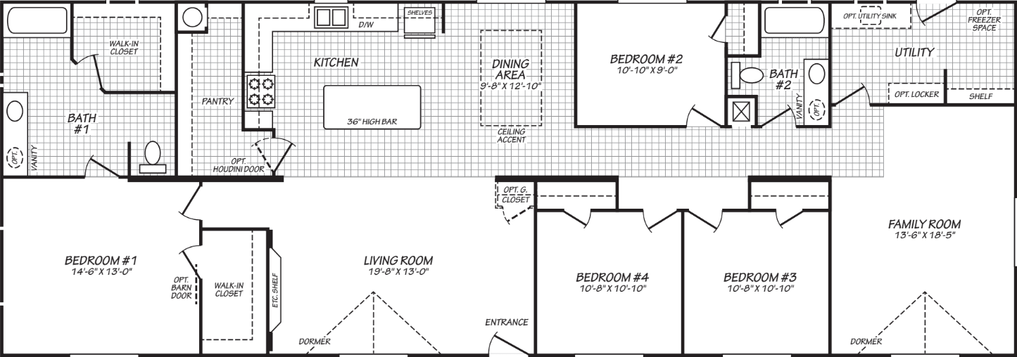 The stanley (28764n) floor plan home features