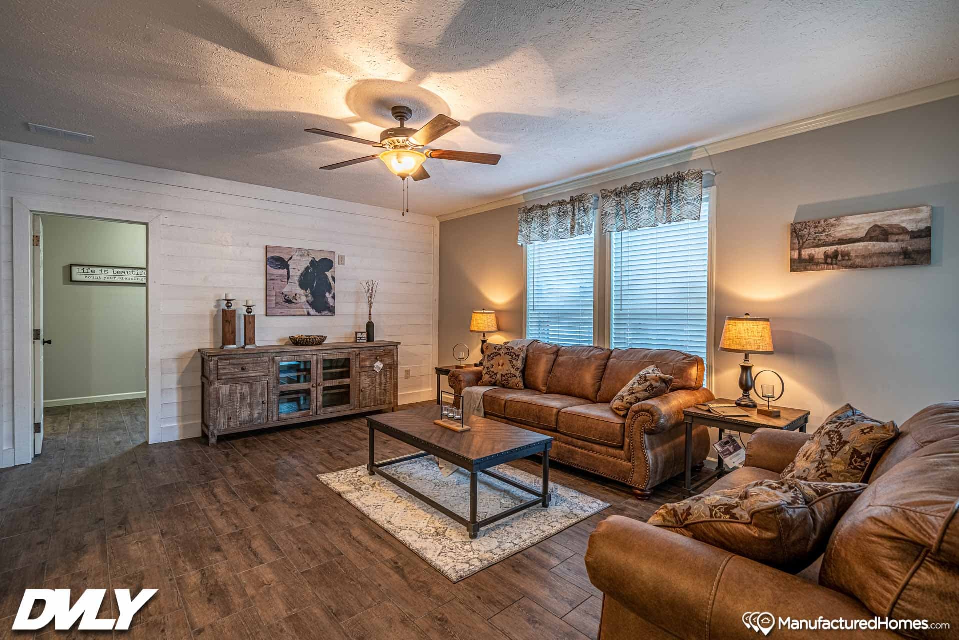 Orchard house interior home features