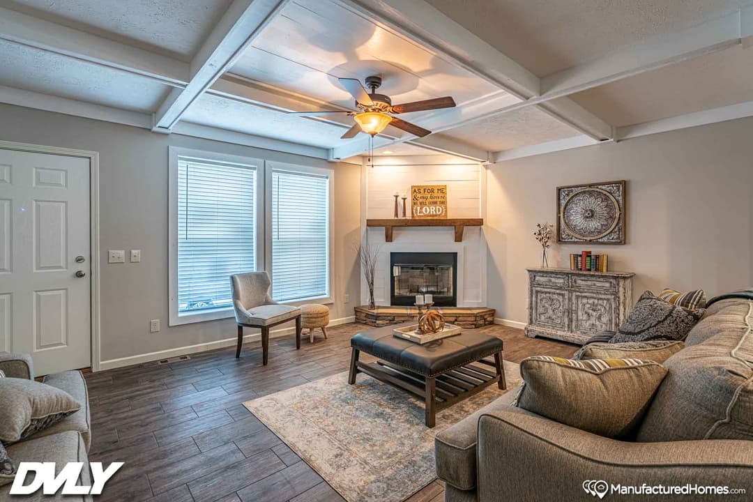 Orchard house interior home features