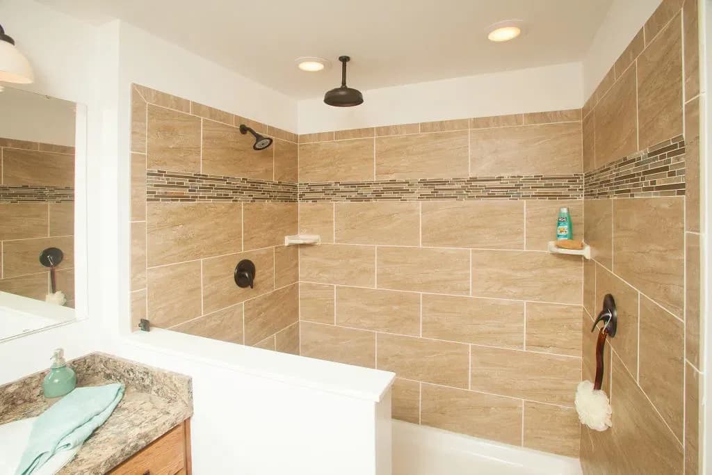 Magnifique bathroom home features