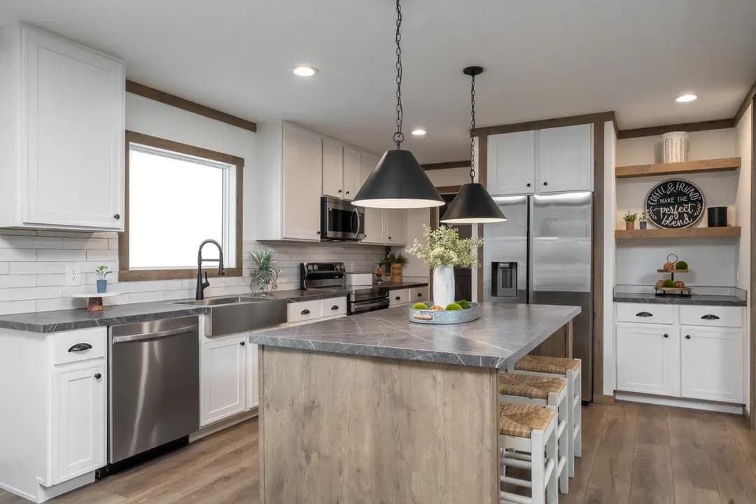 The lizzie kitchen home features