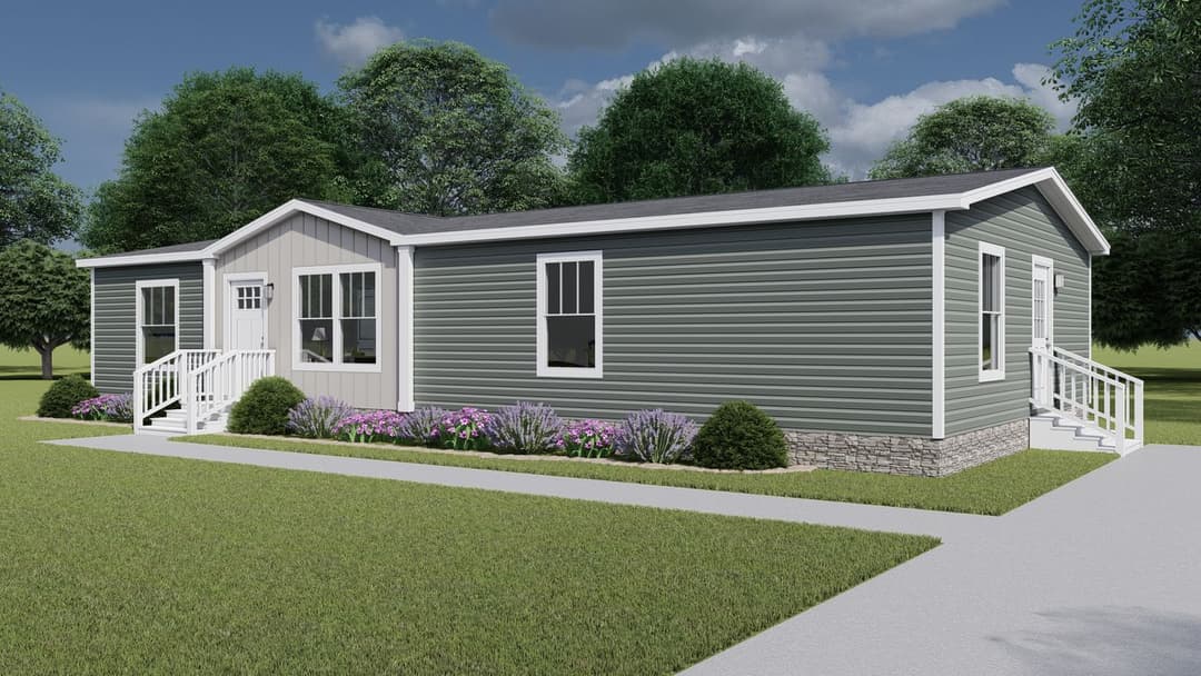Let it be elevation and exterior home features