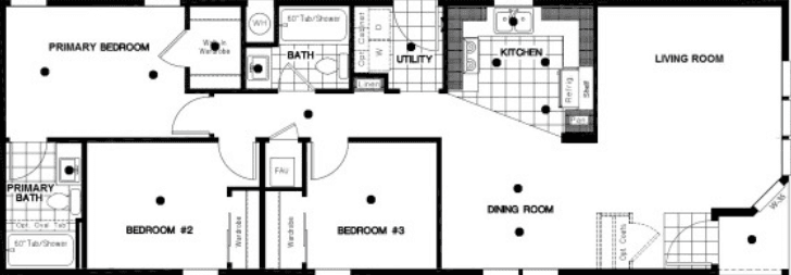 Drm561p floor plan home features