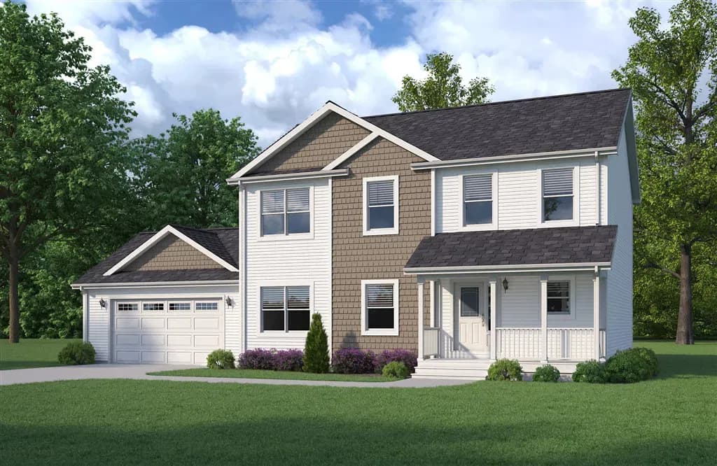 Ultra 2-story hero and exterior home features