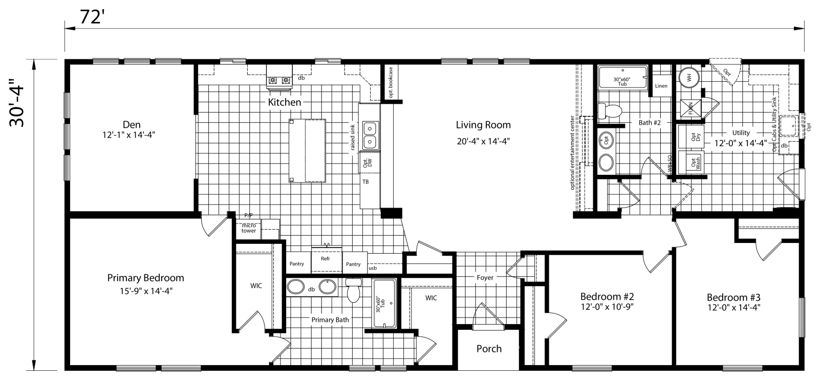 Selkirk advantage floor plan home features