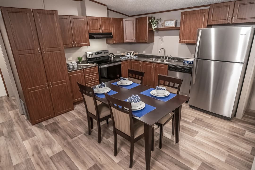 Singlewide 16×64-32c-3 kitchen home features