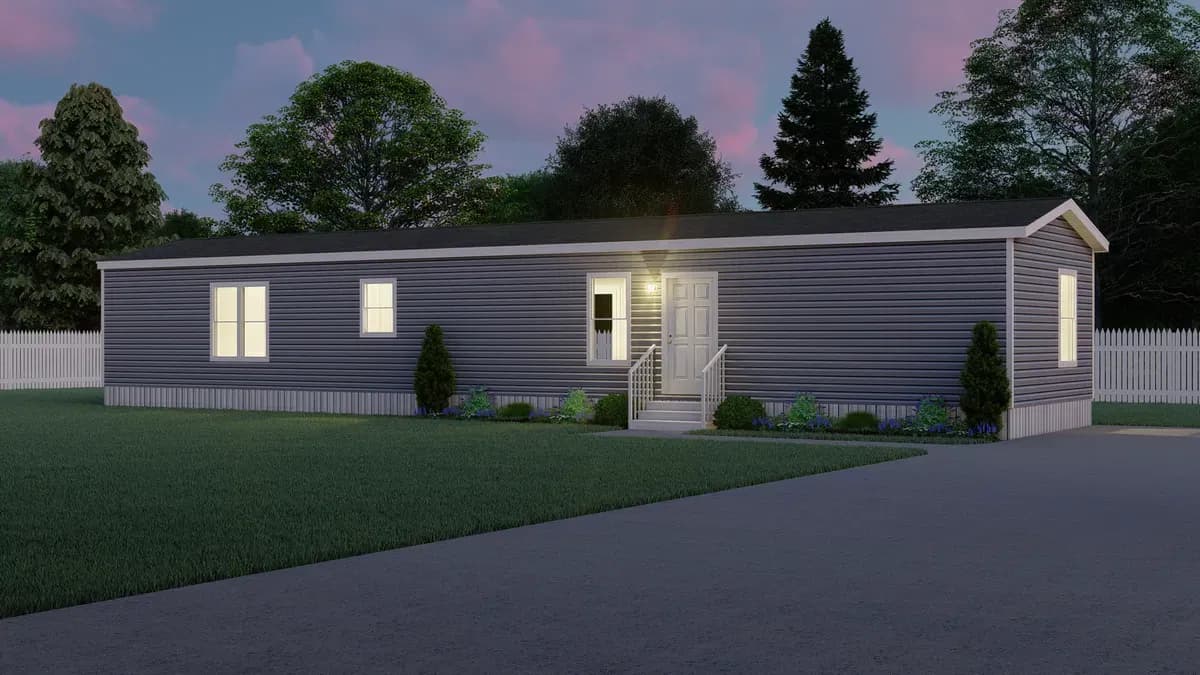 The anniversary 68 hero, elevation, and exterior home features