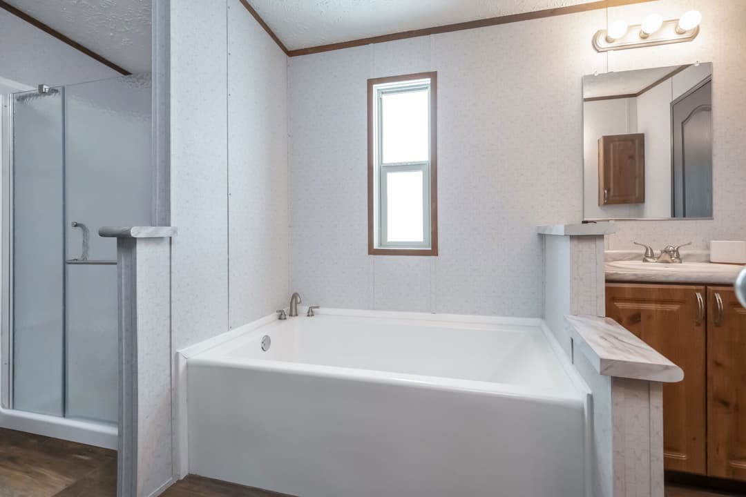 Doublewide s-24×68-42a bathroom home features