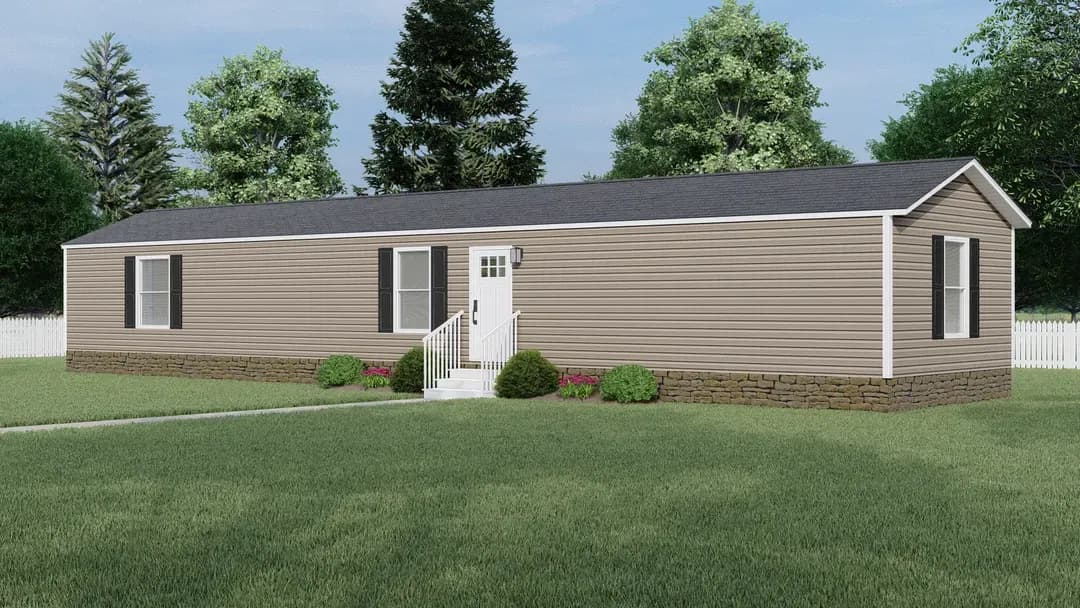 Clark elevation and exterior home features