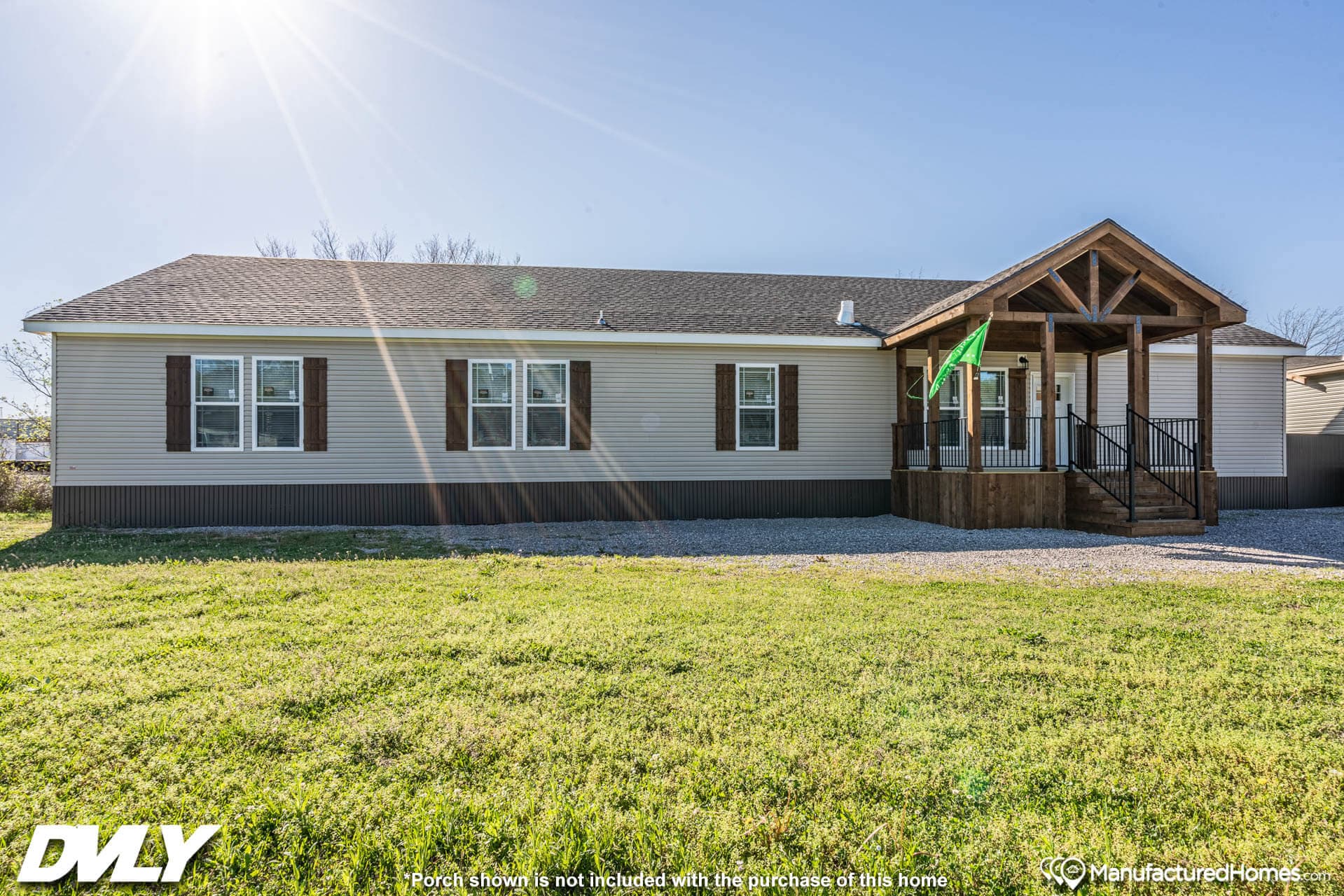 Orchard house (porch) hero, elevation, and exterior home features