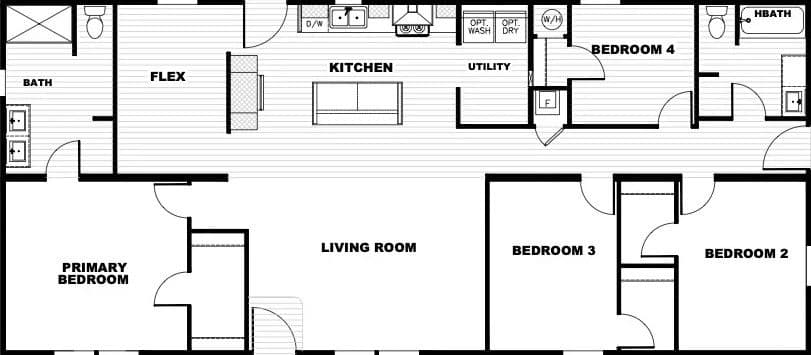 Rocket man floor plan home features