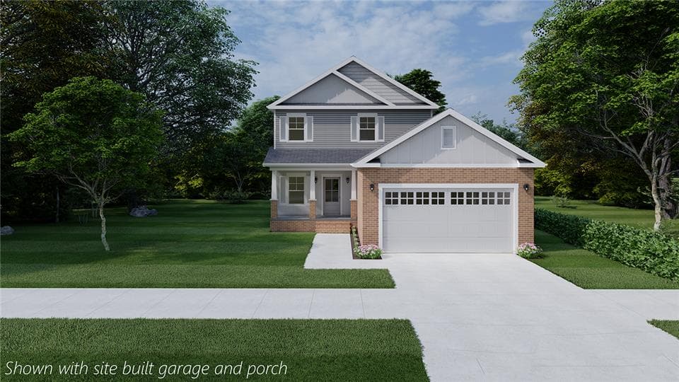 Surrey ii hero, elevation, and exterior home features