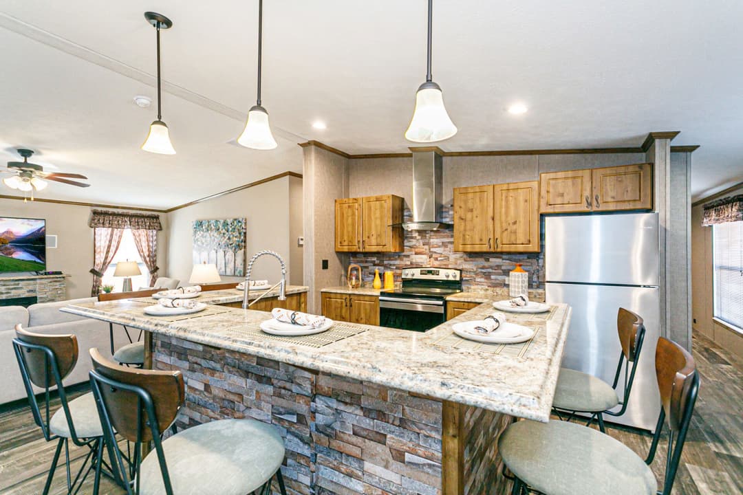 Doublewide c-32×64-32c interior home features