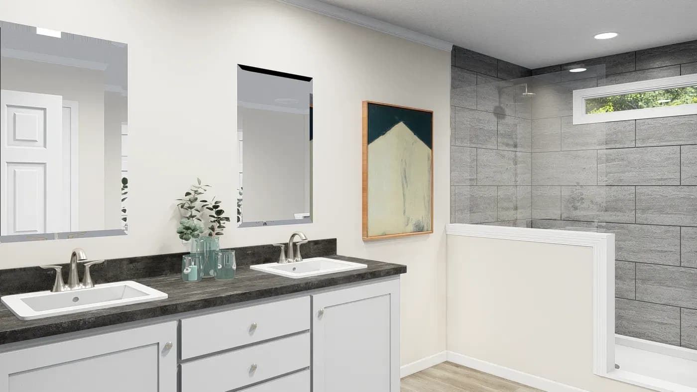 Palmetto 6101 bathroom home features