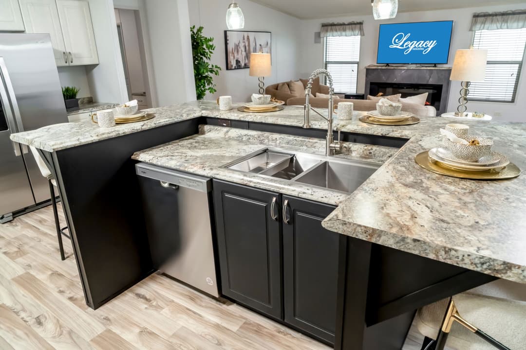 Doublewide c-32×64-32ap kitchen home features