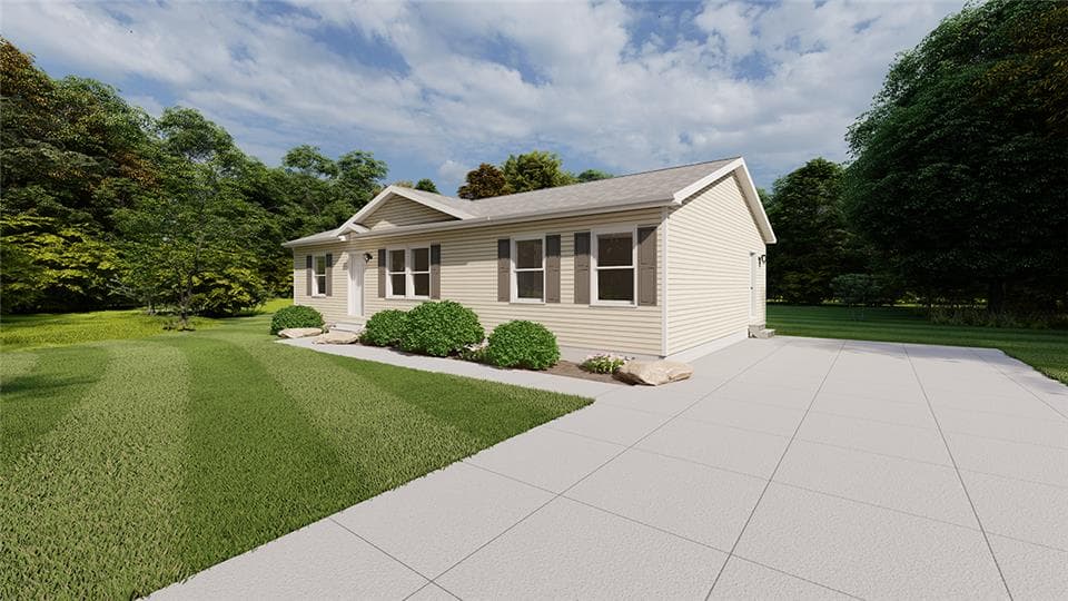 Evolution series fillmore model 3248 hero, elevation, and exterior home features