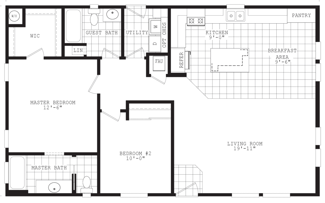 Sierra value 28442a floor plan home features