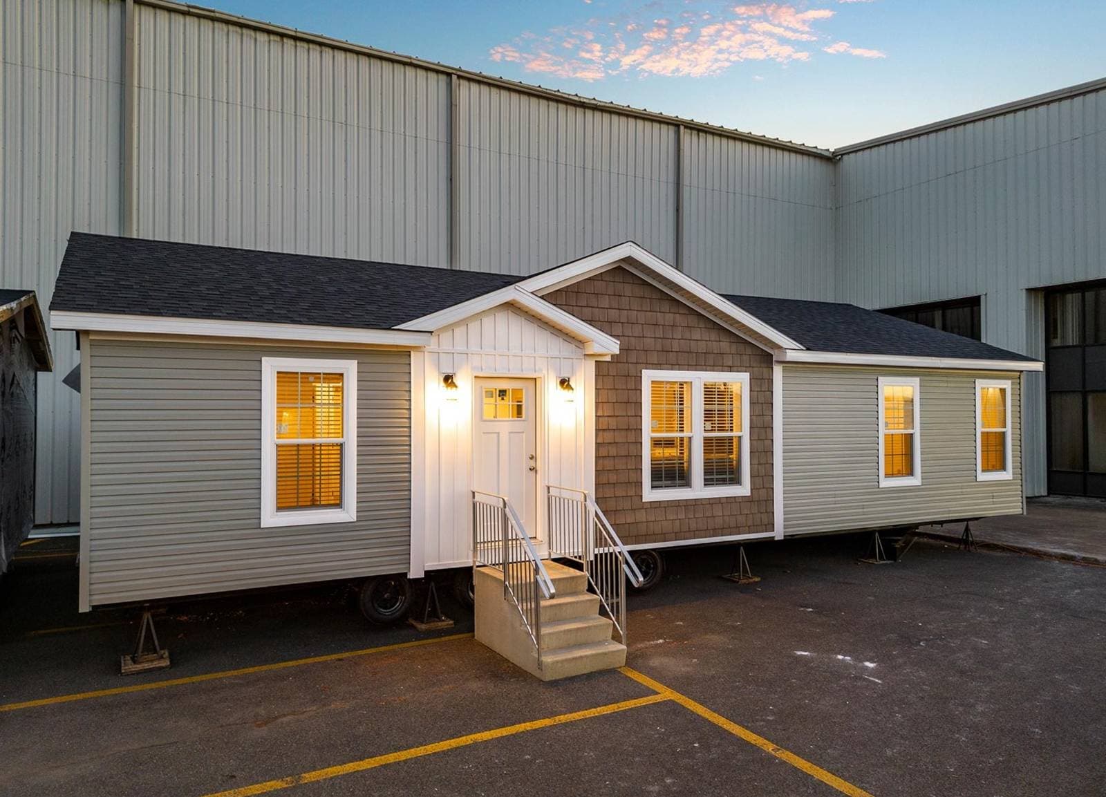 Aspire elevation, hero, and exterior home features