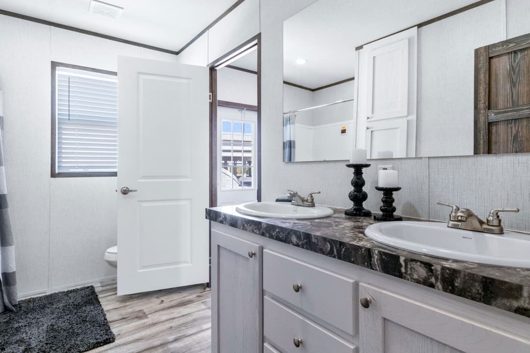 The madison bathroom home features