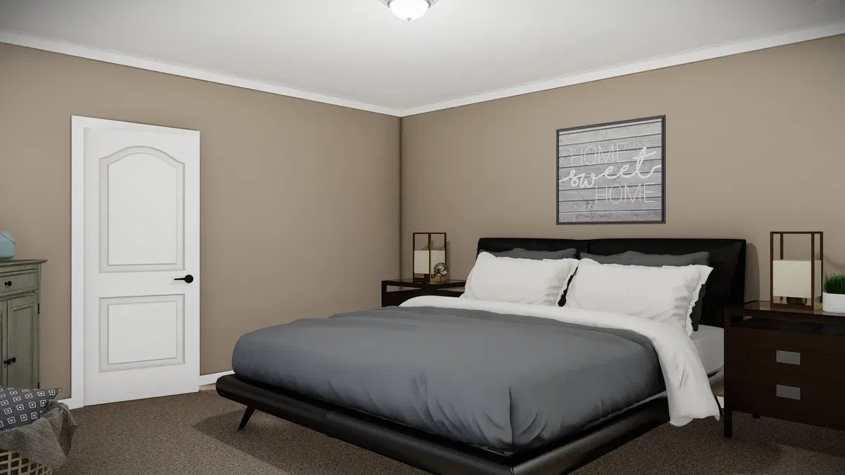The bryant bedroom home features